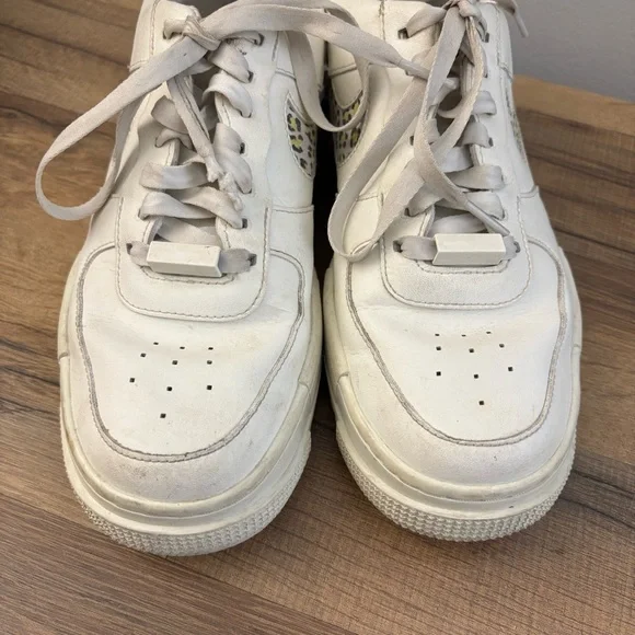 Nike Air Force 1 Pixel SE 'Leopard' Sail Lemon Twist Women’s - Picture 4 of 11